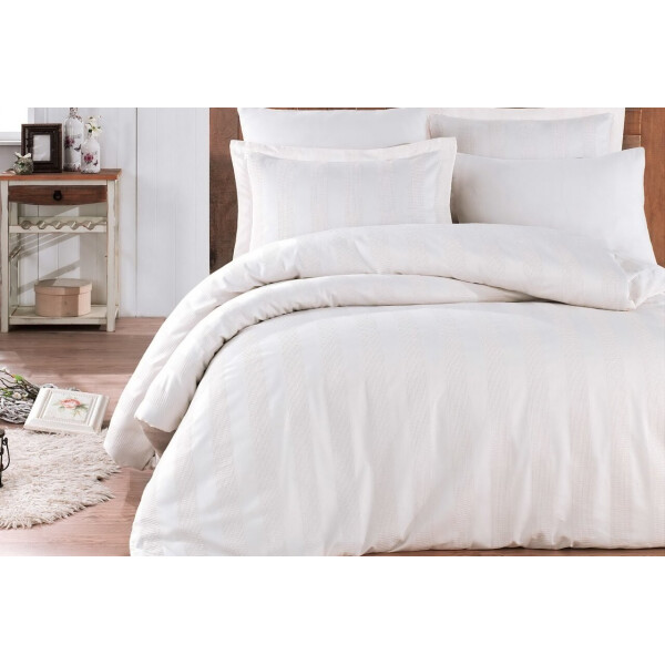 

Постельное белье Hobby. Exclusive Sateen Diamond Wafel Beyaz-Евро