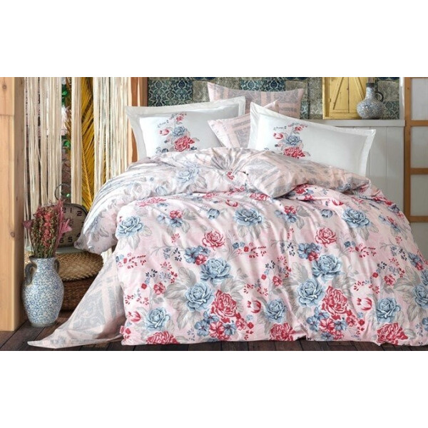 

Постельное белье Hobby. Poplin Florentina серое-Евро