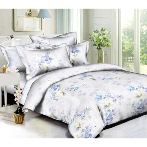 

Постельное белье Home Line. Яблочное цветение-Евро