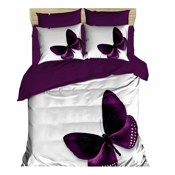 

Постельное белье LightHouse. 3D Purple Dream-Евро