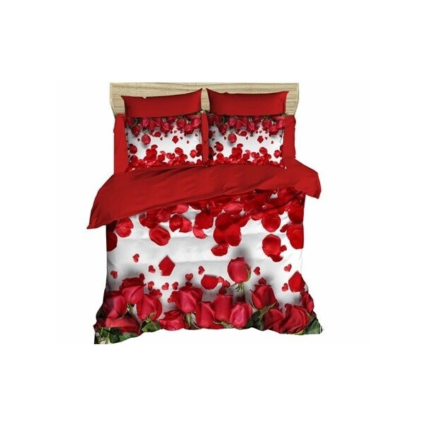 

Постельное белье LightHouse. 3D Red Roses-Евро