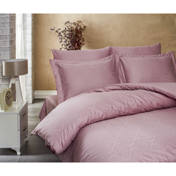 

Постельное белье LightHouse. Exclusive Sateen Jacquard т.-роз-Евро