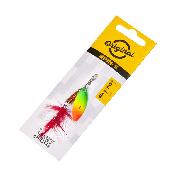 

Блесна Lucky John Spin-X Long #2 4g (LJSL02-FT)