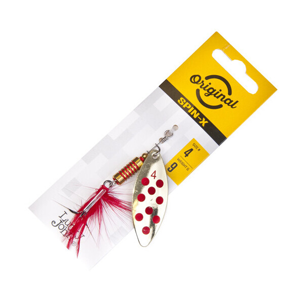 

Блесна Lucky John Spin-X Long #4 9g (LJSL04-GR)