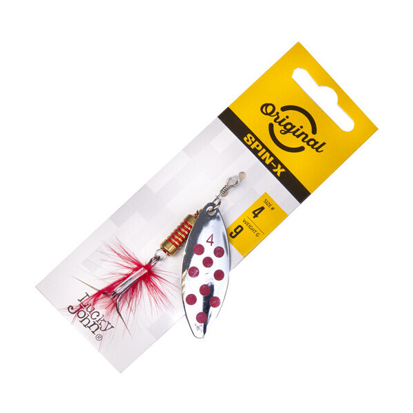 

Блесна Lucky John Spin-X Long #4 9g (LJSL04-SR)
