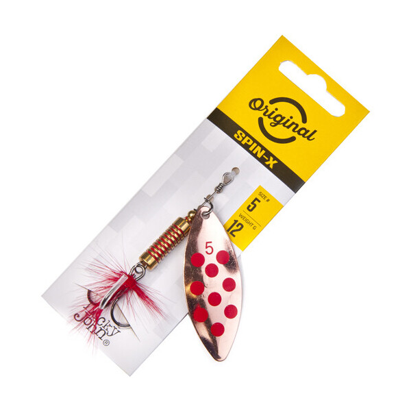 

Блесна Lucky John Spin-X Long #5 12g (LJSL05-GR)