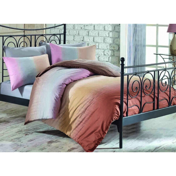 

Постельное белье Majoli. Colorful Brown-Евро