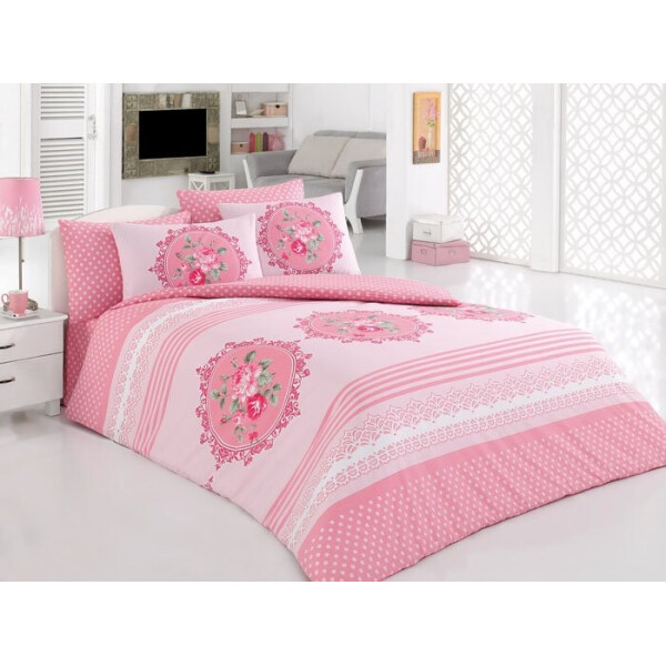 

Постельное белье Majoli. Krayn v1 Pembe