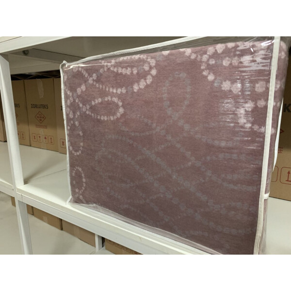 

Плед TAC. Cotton Battaniye Estela фиолетовый-200х220
