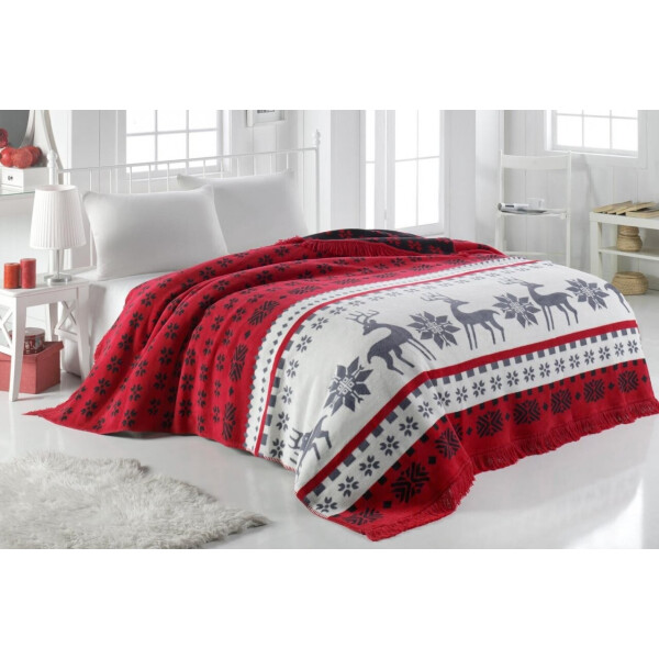 

Плед TAC. Cotton Battaniye Tina-200х220