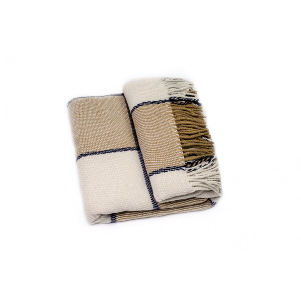 

Плед Wooltex. LANAVITTA PREMIERA бежевый-140х200