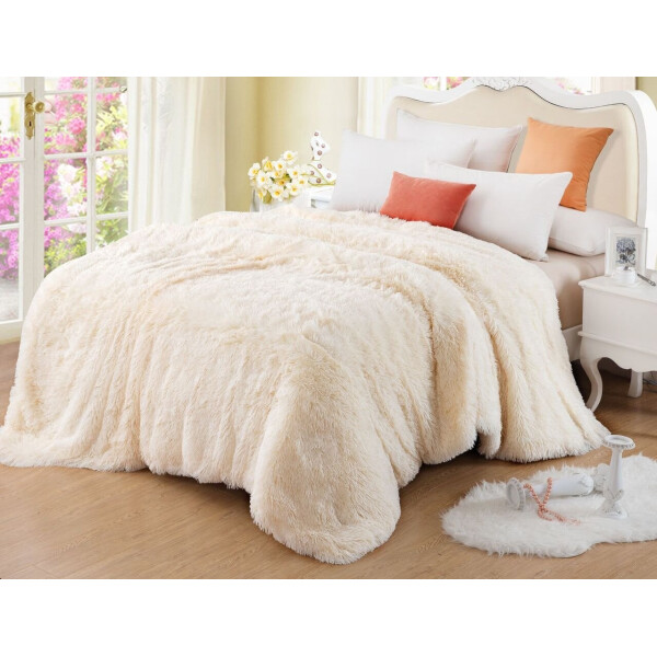 

Плед-травка бамбуковый. Cream-160х210 см