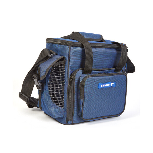 

Сумка рыболовная наплечная с коробками Salmo 32x22x30cm (S104B)