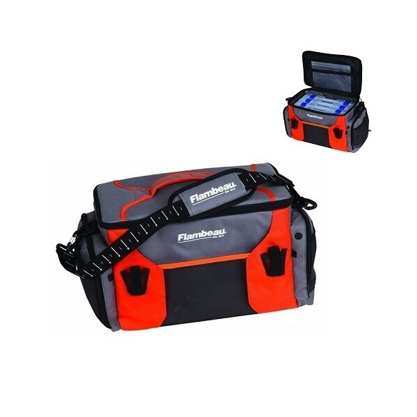 

Сумка рыболовная с коробками Flambeau Ritual Tackle Bag 47х24,1х28,6cm (R50D)