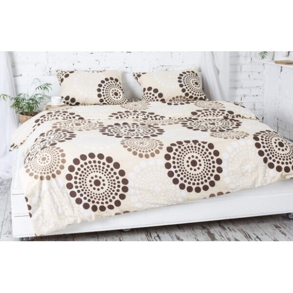 

Постельное белье Novita. Фланель 40-0997 Cacao Ecotton-1,5-спальный