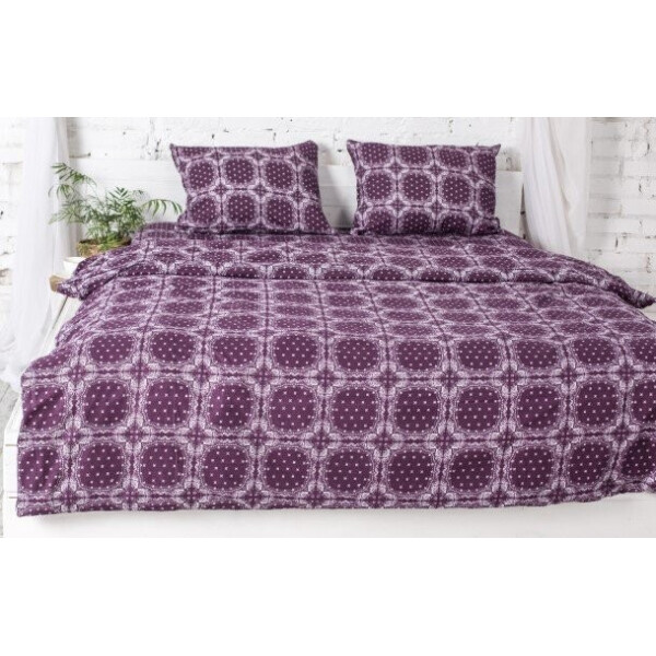 

Постельное белье Novita. Фланель 40-1045 Dark Plum Ecotton-2,0-спальный