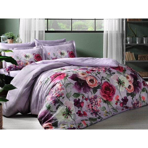 

Постельное белье TAC. Digital Satin Floreale-Евро