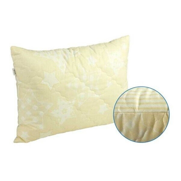 

Подушка Руно. Силиконовая СЛУ_Beige star-50*70