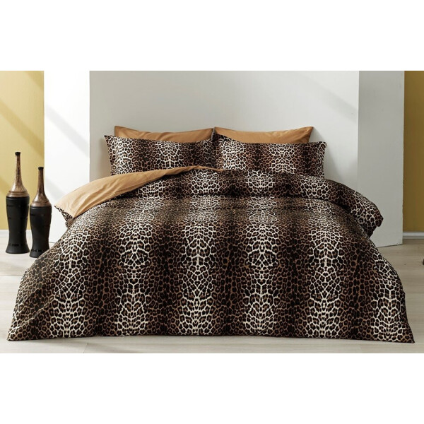 

Постельное белье TAC. Satin Deluxe LEOPARD KAHVE-Евро