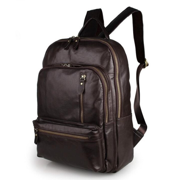 

Рюкзак кожаный TIDING BAG 7313Q