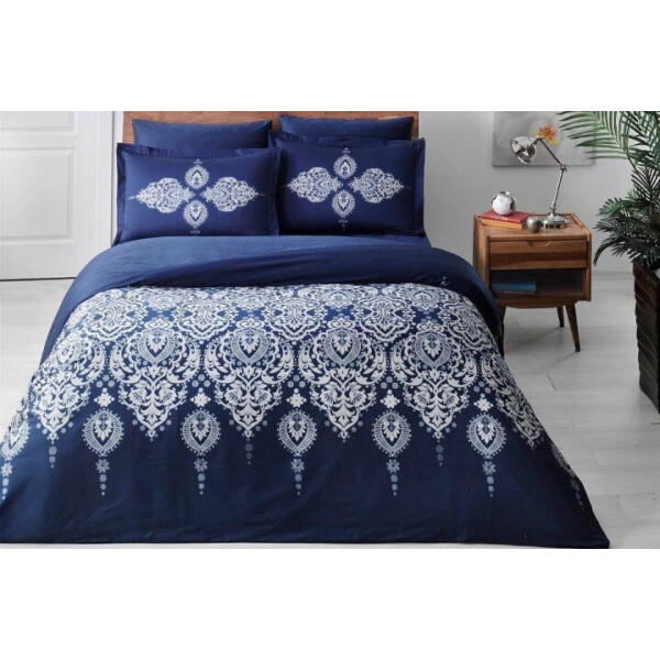 

Постельное белье TAC. Satin Deluxe Rados Blue King Size-Евро