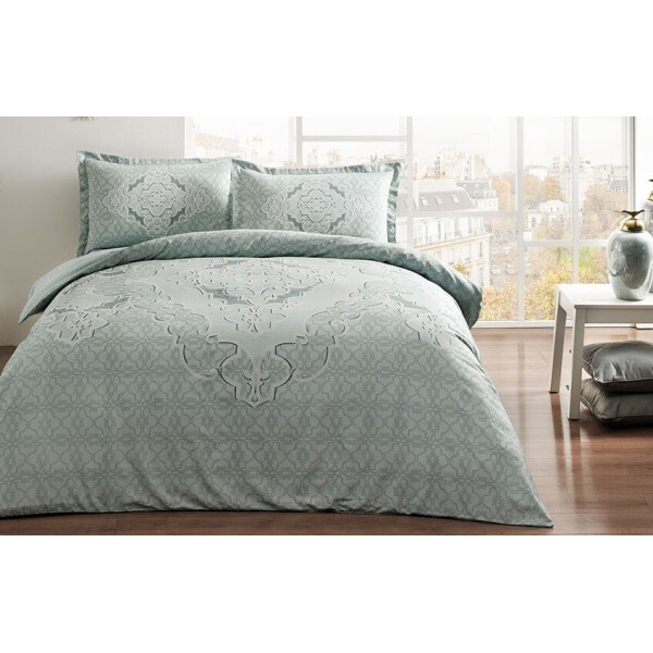 

Постельное белье Tac. Satin Olivia V54 mint-Евро