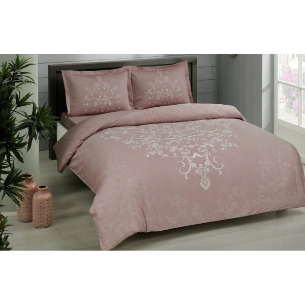 

Постельное белье TAC. Сатин Anissa Pink-Евро