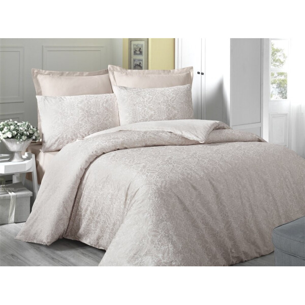 

Постельное белье Victoria. Sateen CREAM-Евро
