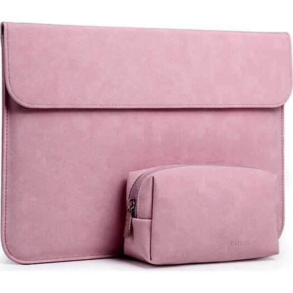 

Чехол-конверт из натуральной замши Taikesen для MacBook Pro 15.4 A1398 Pink (комплект 2в1) (UP9159)