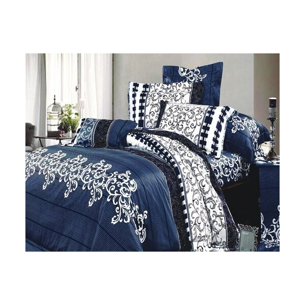 

Постельное белье Viluta. 8630 Blue - 2,0-спальный