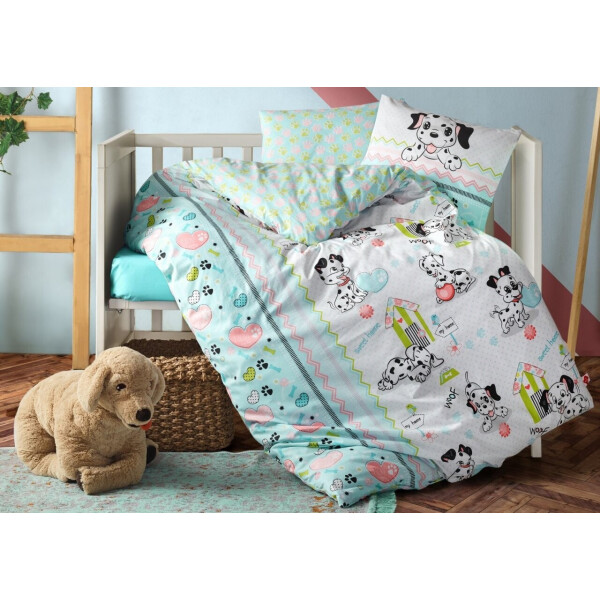 

Постельное белье в детскую кроватку Cotton Box. Dalmacyali-Детский в кроватку