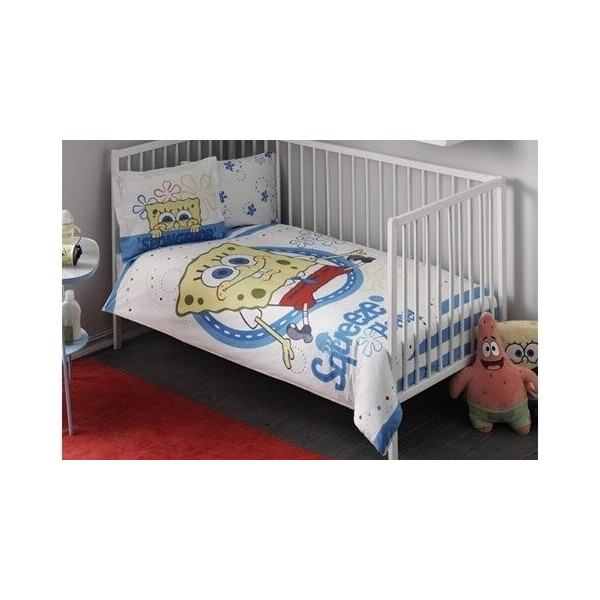 

Постельное белье в детскую кроватку TAC. Disney Sponge Bob Baby-Детский в кроватку