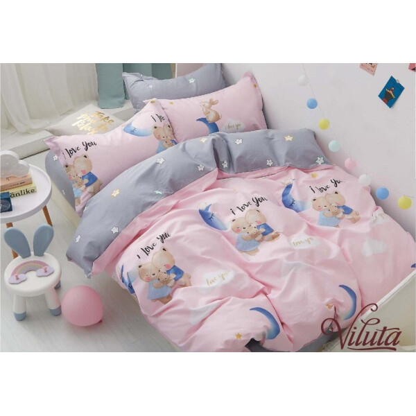 

Постельное белье в детскую кроватку Viluta. Сатин 464-Детский в кроватку