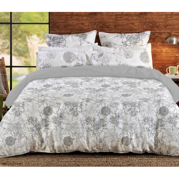 

Постельное белье ТЕП Balakhome. 001 Eden Грей пион-2,0-спальный