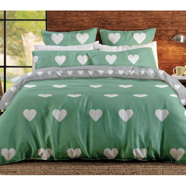

Постельное белье ТЕП Balakhome. 003 Mint Love Hearts-2,0-спальный