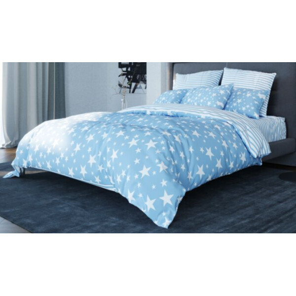

Постельное белье ТЕП Balakhome. 014 STAR BLUE-2,0-спальный