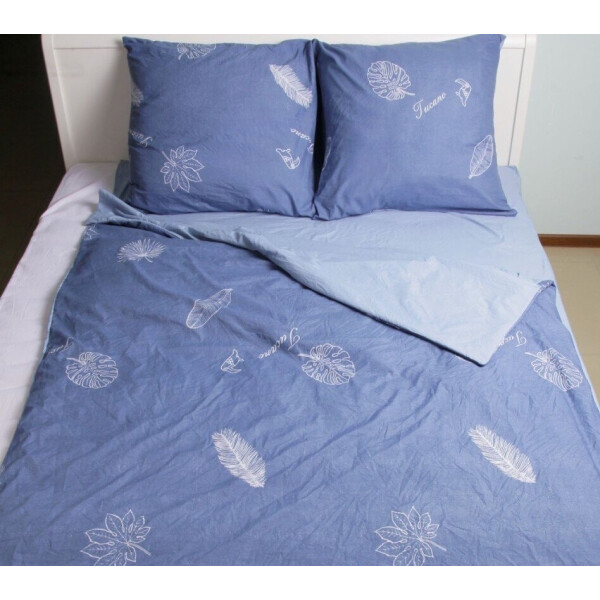 

Постельное белье ТЕП. Washed Cotton light Тукан синее-Евро