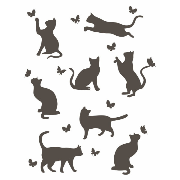 

Хлопковый плед LightHouse. Meow бежевый-140х200