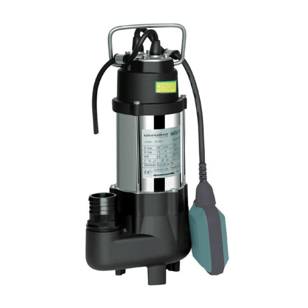 

Канализационный насос для грязной воды (с поплавк. выкл.) 180Вт GRANDFAR GV180F (GF1093)