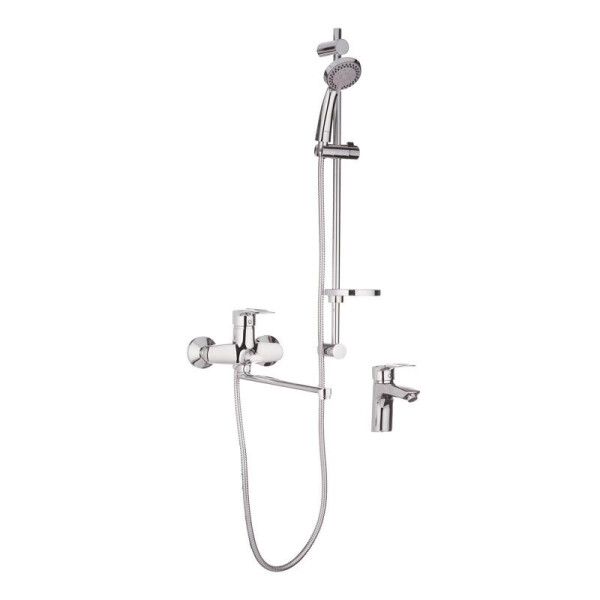 

Комплект смесителей для ванной Haiba HANSBERG SET - 3 (HB0902)