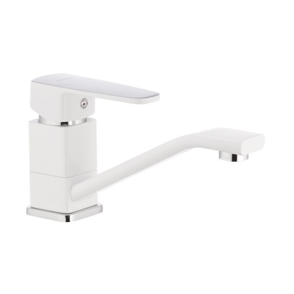 

Смеситель для кухни MIXXUS MISSOURI 555 (излив 15 см) белый (MI0593)