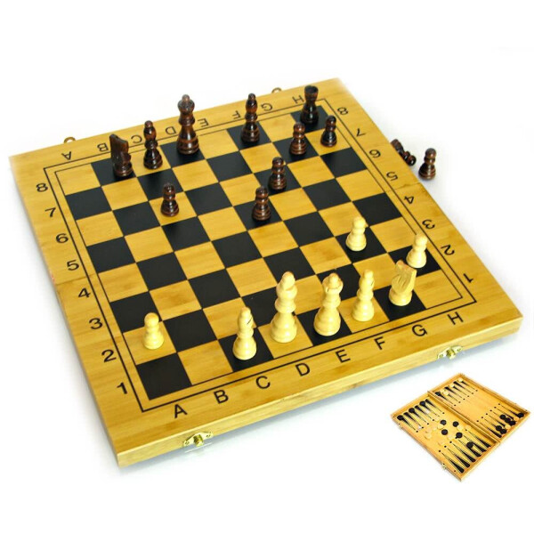 

Нарды+Шахматы Из Бамбука (40Х20Х5См) 23861