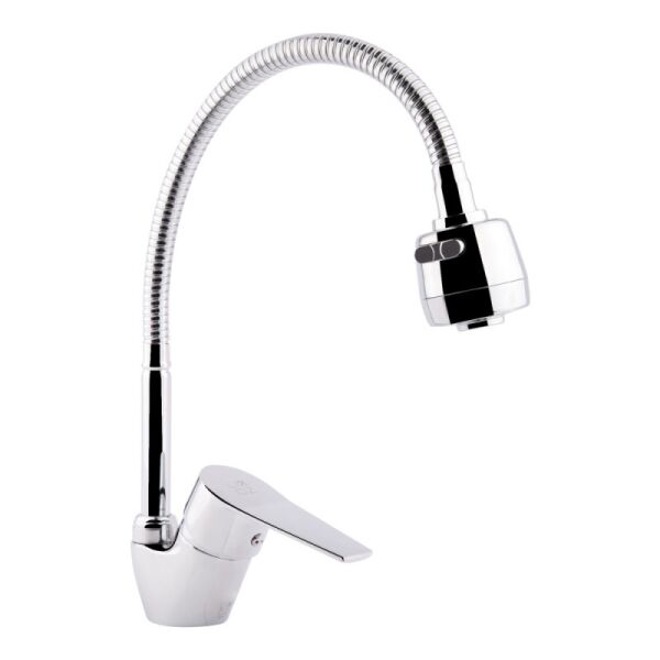

Смеситель для кухни с рефлекторным изливом Lidz (CRM)-20 38 007 04