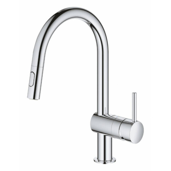 

Смеситель Для Кухни С Выдвижным Изливом Grohe Minta 32321002