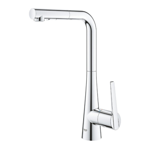 

Смеситель Для Кухни С Выдвижным Изливом Grohe Zedra 32553002