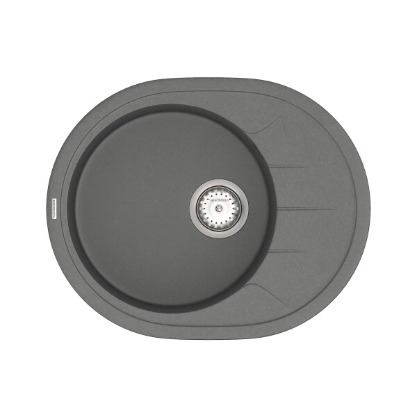 

Кухонная Мойка Vankor Sity Smo 02.61 Gray + Сифон Vankor