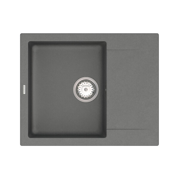 

Кухонная Мойка Vankor Orman Omp 02.61 Gray + Сифон Vankor