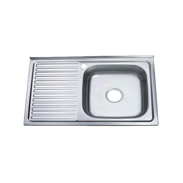 

Кухонная мойка накладная ZERIXZ8050R-06-160E (satin) (ZX1613)