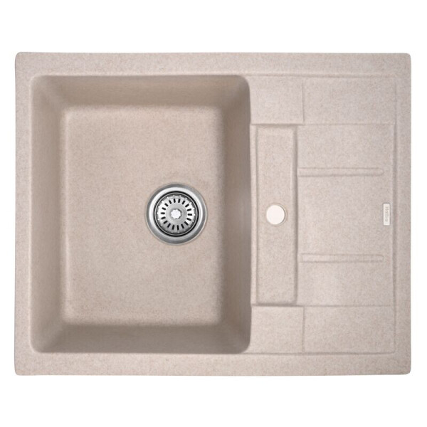 

Мойка кухонная HAIBA HB8210-G319 SAND 620x500x200 (HB0985)
