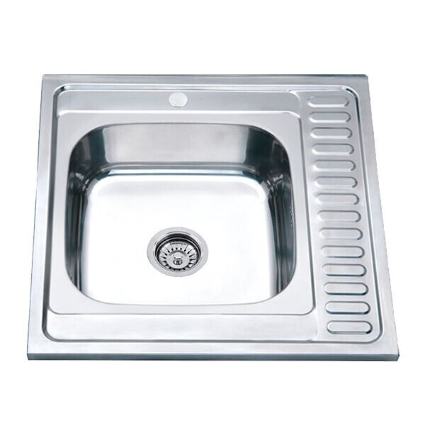 

Мойка кухонная ZERIX Z6060R-06-160E (satin) (ZM0577)